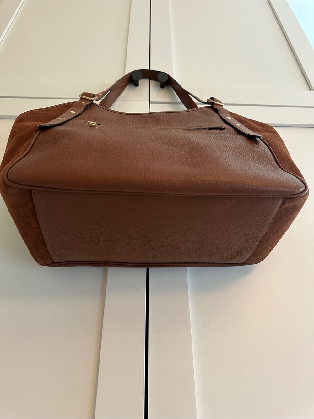 COACH MEADOW SHOULDER BAG -Suede and leather - Picture 5 of 8